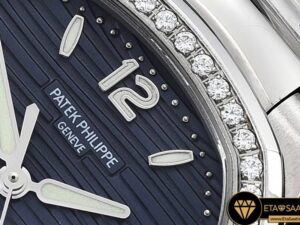 PP0271C - Patek Nautilus 33mm Diam SSSS Blue PF Miyota 9015 - 02.jpg